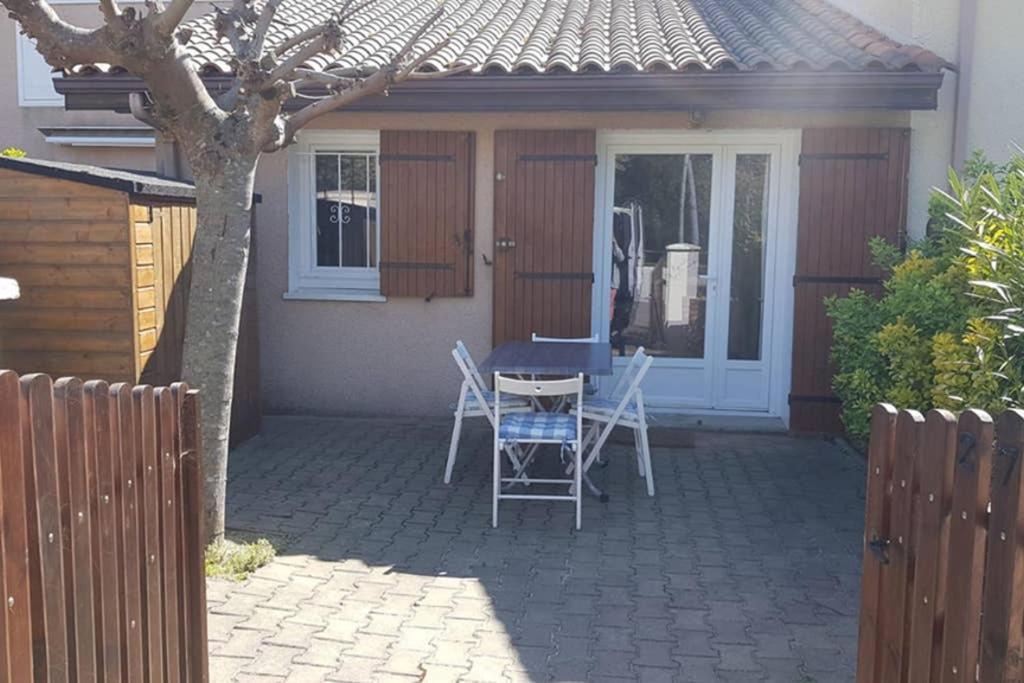 Maisonnette Au Pied De L'Ocean Avec Terrasse Бискарос Екстериор снимка